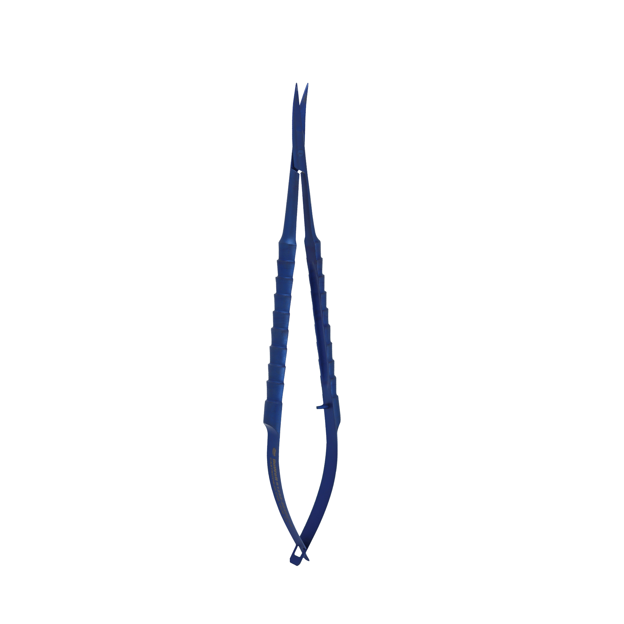 Castroviejo Surgical Gum Tissue Scissors-Tungsten Carbide-15cm Serrated Curved. s1252